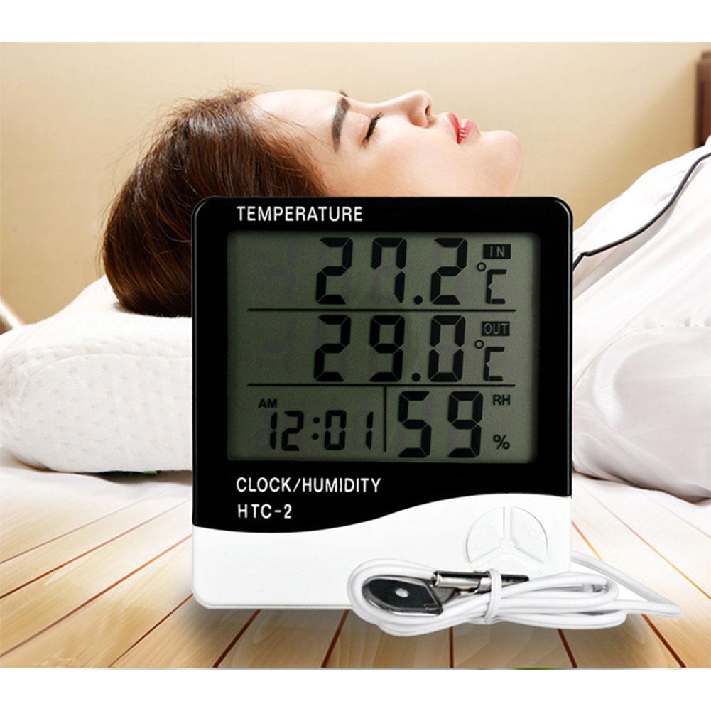 Digital LCD Display Thermometer Hygrometer Electronic Temperature Humidity Meter Tester