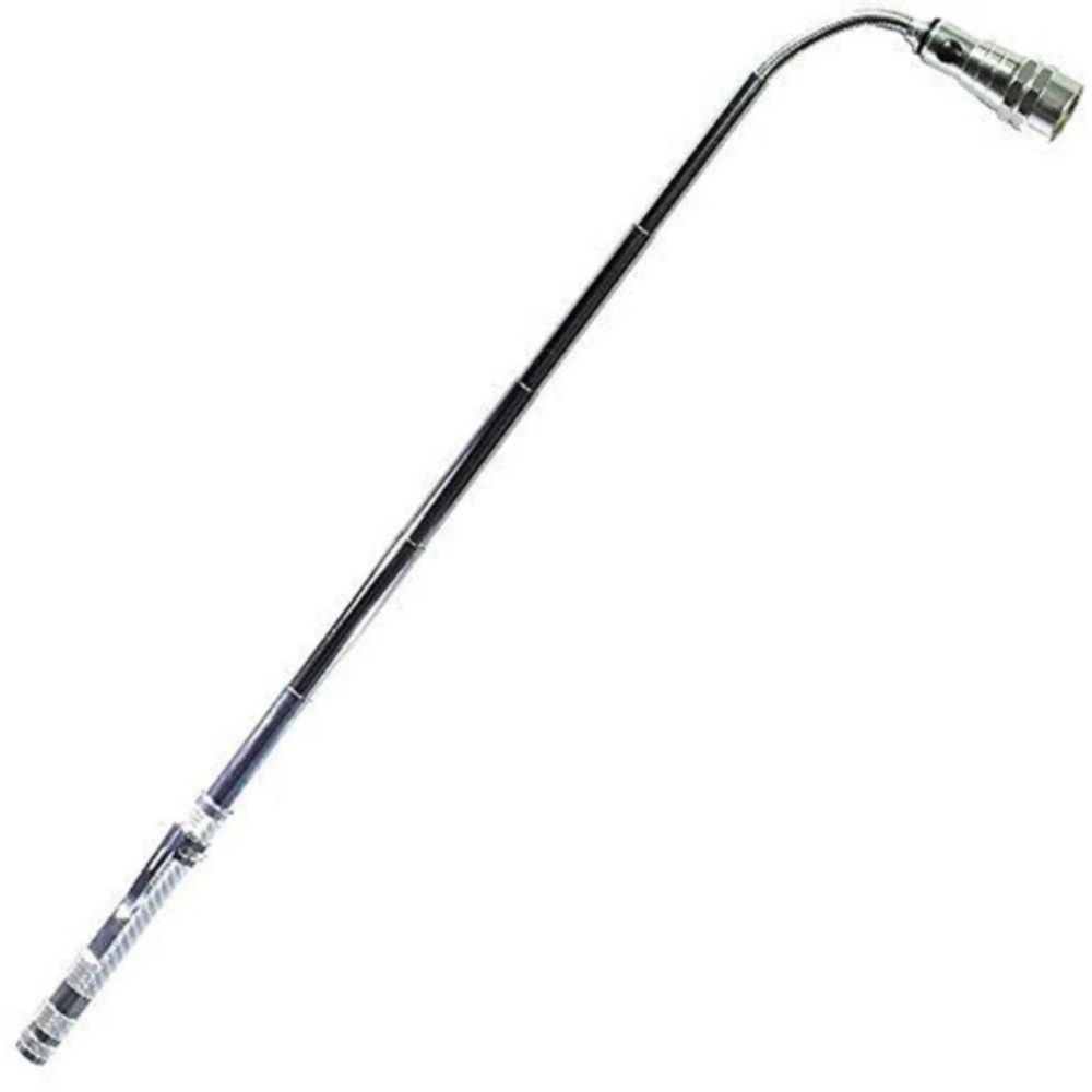 Telescopic Stretching Magnetic Pickup Tool 3 LEDs Flexible LED Flashlight  Corner Picking