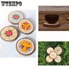 10pcs Wood Slices 3.5-4 Inch Craft Wood Kit Circles Crafts Christmas Ornaments DIY Crafts with Bark for Crafts Rustic Wedding Decoration