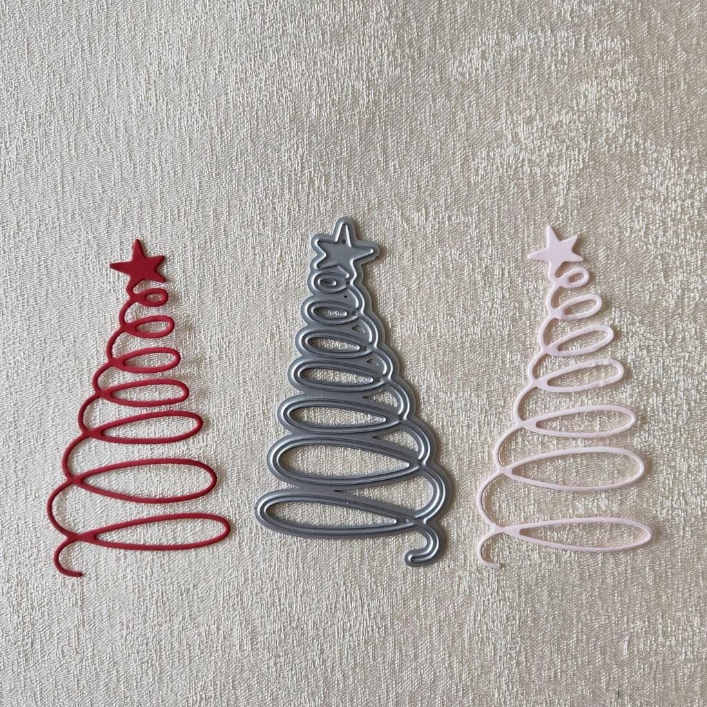Christmas Tree Metal Die Cutting Dies Stencil for DIY Scrapbooking Tree