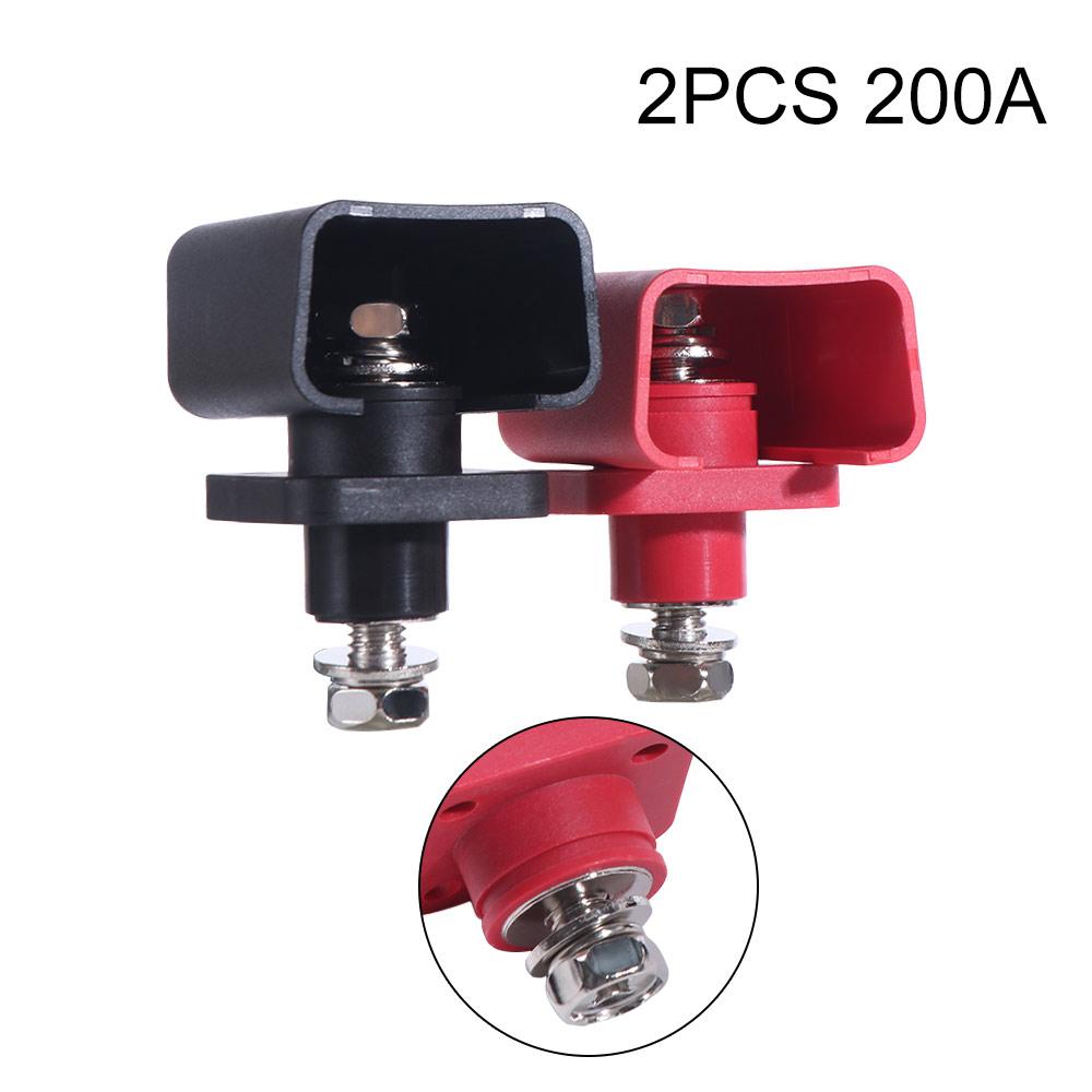 2Pcs 200A Battery Storage Terminal Connector Battery Power Terminal Energy Storage System