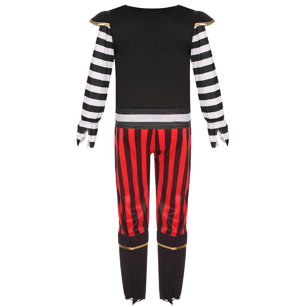 Halloween Pirate Costume Set for Party Performances
