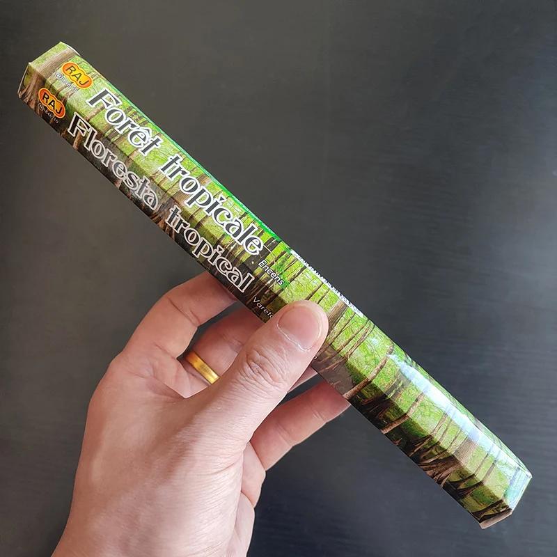 Y 20 Varillas/caja Incienso Indio Salvia Blanca Lavanda Aromaterapia LÍNEA PALO SANTO Varilla de Incienso Hogar Dormitorio Baño Fragancia para el Hogar Tibetano