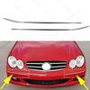 For 2003-2006 Mercedes-Benz CLK320, CLK500, CLK55 AMG, C55 AMG W209 W203 Chrome Bumper Trim Strip 2098850321 2098850421