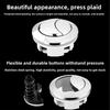 Toilet Tank Round Valve Push Button Round Dual Press Tank Push Switch Water Saving Rod Accessories Dual Flush 38/48/58mm
