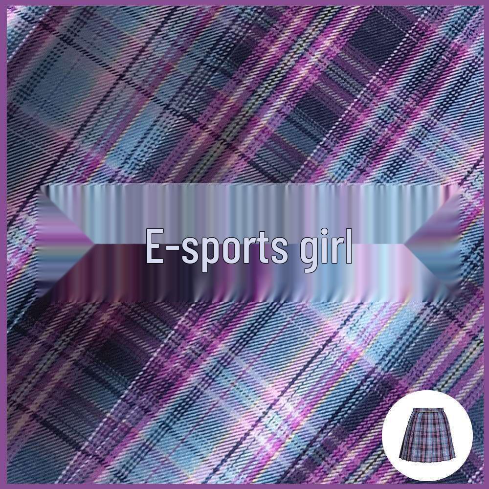 Authentic Japanese JK Plaid Mid-Length Student Uniform Set with Pleated Sailor Skirt