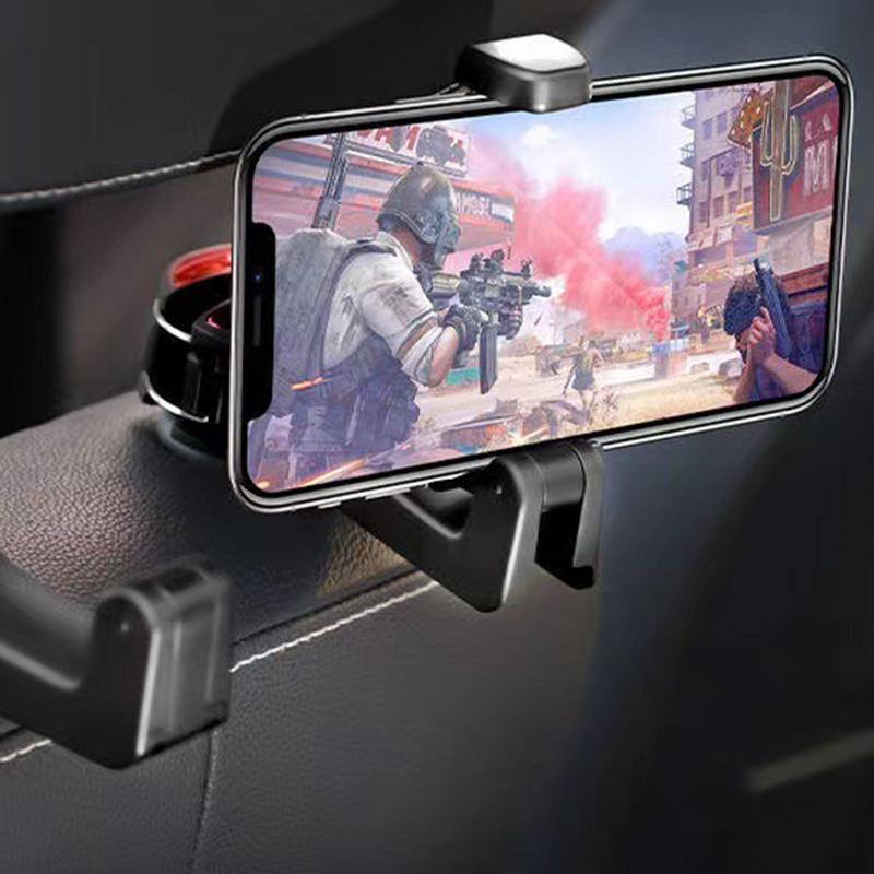 2 in 1 Auto Gadget Auto Rücksitz Haken Aufhänger Organizer Auto Kopfstütze Haken Halter