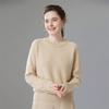 Fanzhen Women's Cashmere Blend Round Neck Sweater
