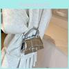 Trendy Pink Summer Small Handheld Square Bag Elegant Chain Strap For Women