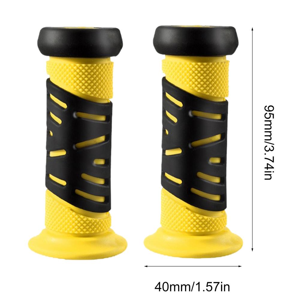 1Pair Childrens Bike Handlebars Scooter Handle Grips Kids Bike Grips NonSlip Bicycles Handlebar Grips Easy To Install