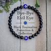 Demon Eye Beaded Bracelet Natural Stone Handmade Lucky Charm for Yoga Meditation  Spiritual Wellness