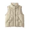 Women's 90% Down Stand-up Collar Vest