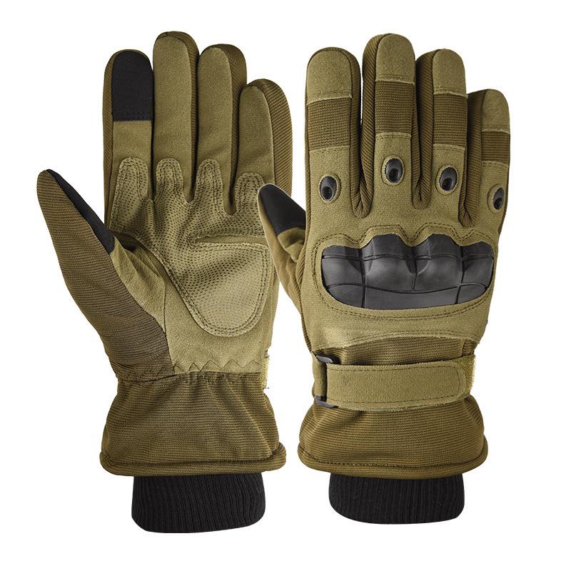 Men's Tactical Half-Finger Cycling Gloves: Breathable, Non-Slip, Wear-Resistant Combat Gear