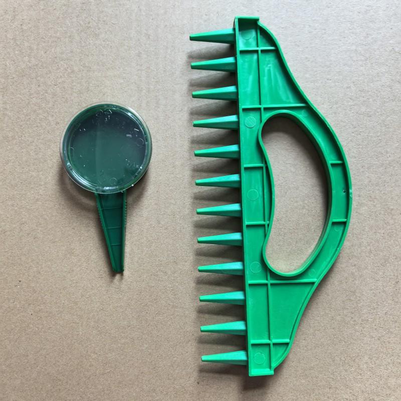 Garden Planting Tool: Fast Soil Hole Puncher for Seed Spacing & Loosening