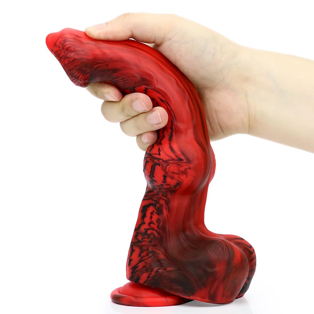 Silicone Animal Pénis Chien Gode Doux Monstre Dick Avec Ventouse Plug Anal Jouet Mâle Femelle Masturbation Adulte Anal Sex Toys Pour Femme