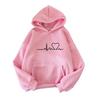 Fall Outfits Women Oversized Hoodies Casual Long Sleeve Pullover Drawstring Hooded Sweatshirts