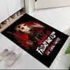Custom Name Friday the 13th Printed Carpet, for Office Chair Living Room Bedroom Kitchen Room Decor Gifts.