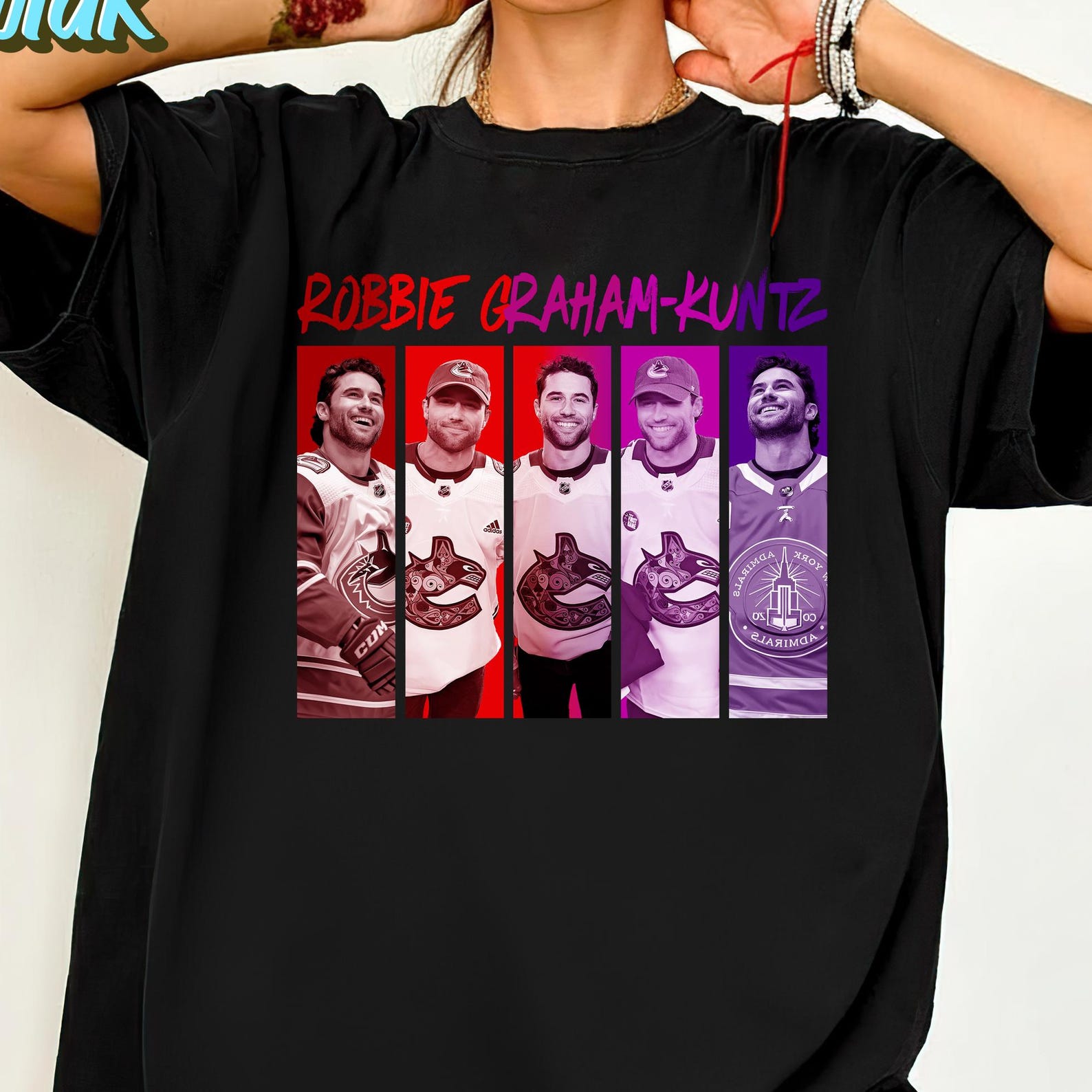 Robbie Graham-Kuntz Retro Shirt, Robbie Graham Bootleg Shirt, Robbie Graham Graphic, Robbie Graham Fan Tees, Retro Hockey Drama Shirt XL