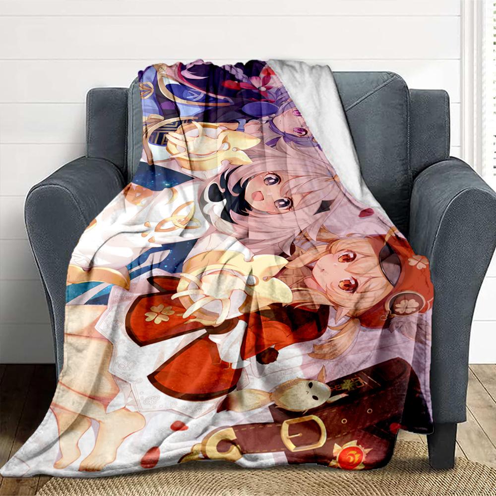 Fantasy Heroes Flannel Blanket Throw Blanket Soft Warm Sofa Bed Camping Car Home Decor Unique Christmas Gift C9302022