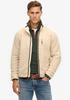 Demi-season Jacket Superdry Outdoor Full Zip Fleece Oatmeal Beige