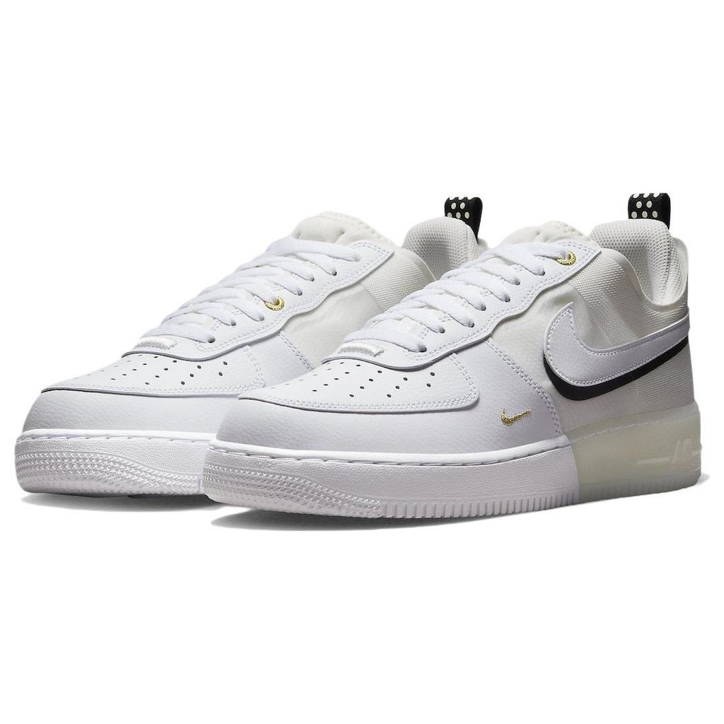 New Nike Air Force 1 React 40th Anniversary Sail Gold 2022 DQ7669-100