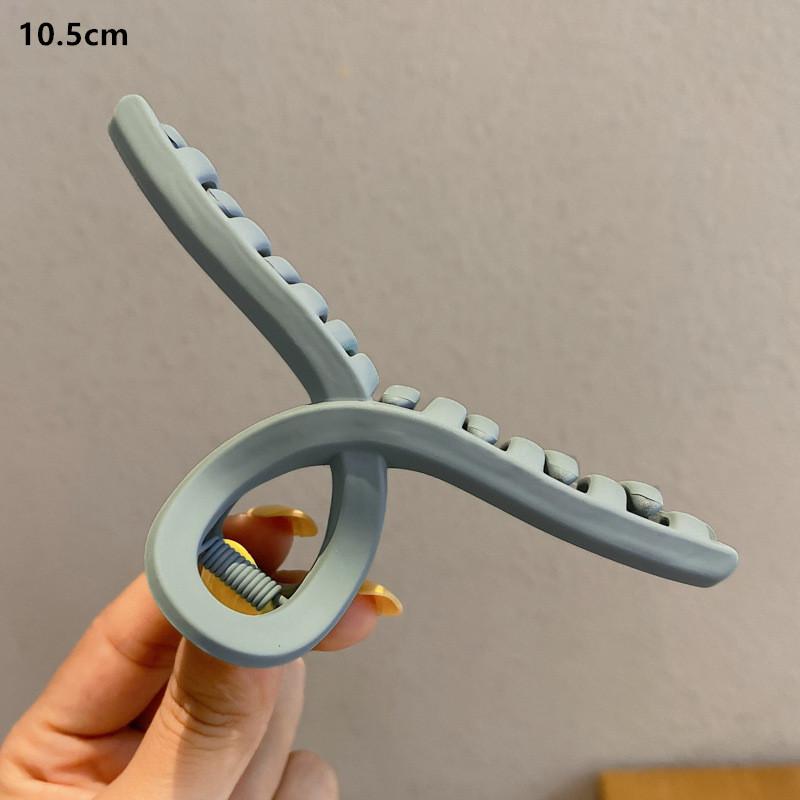 2pcs 10cm Women Thick Ponytail Hair Claws Large Geometric Square Claw Minimalist Lady Hair Claw Girls Hair Accessories