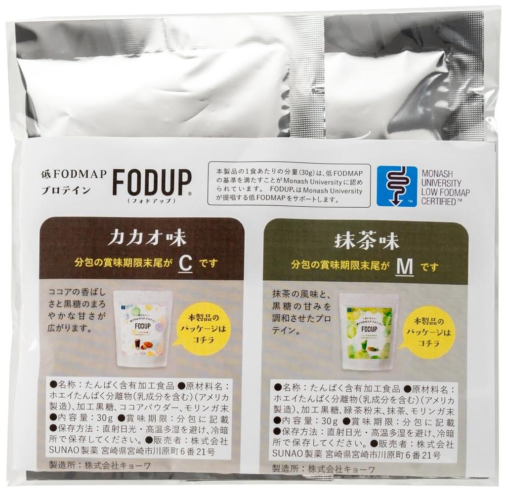 FODUP (Trial (Cacao, Matcha))