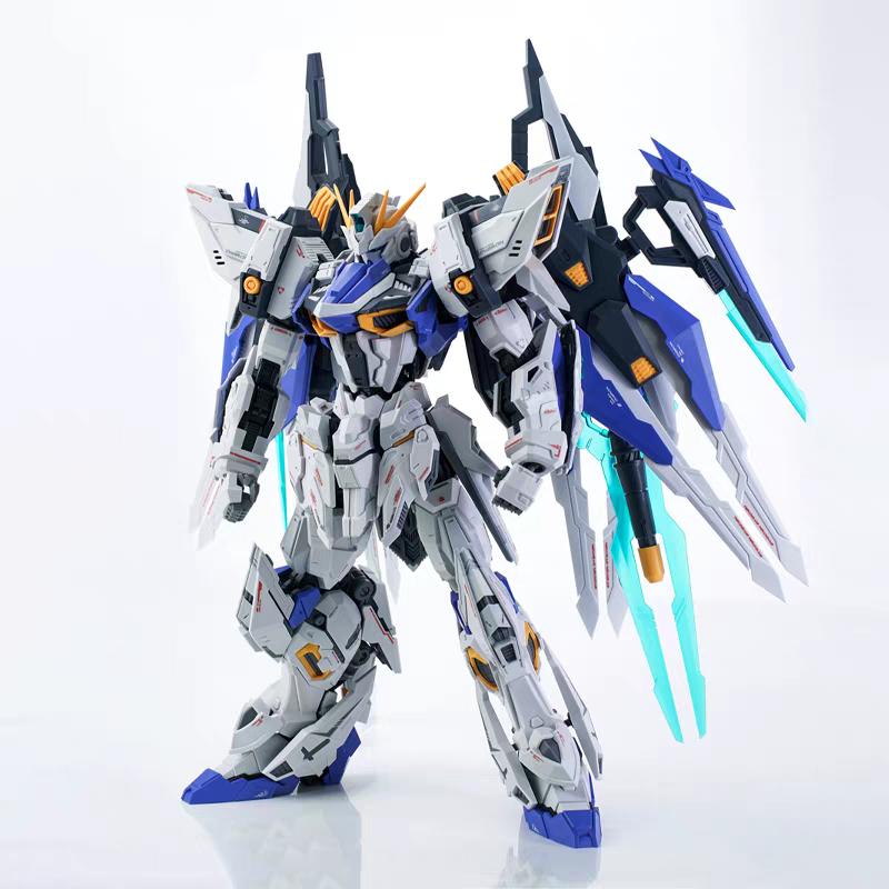 Charon Mecha Robot Building Blocks Alloy Skeleton MG 1:100 Scale Full Action Plastic Kit Assemble Model Gifts For Children