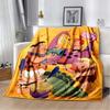 Classic Cartoon Blanket Flannel Soft Plush Cover Blanket Children Bedroom Sofa Bed Travel Picnic Warm Blanket Children Gift