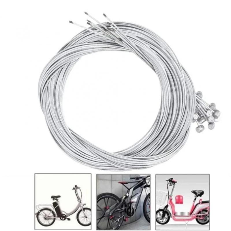 1/3 stücke 2M MTB Fahrrad Bremsleitung Fahrrad Geschwindigkeitsleitung Fixed Gear Shifter Getriebe Bremskabelsatz Kern Innendraht MTB Bike
