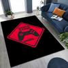 Gamepad Splash Art Indoor Rug Nonslip Durable Carpet For Boys Bedroom Gaming Room Home Decor Memorial Gift