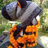 New Handmade Crocheted Clown Hat, Funny Clown Hat, Personalized Fashionable Adult Hat