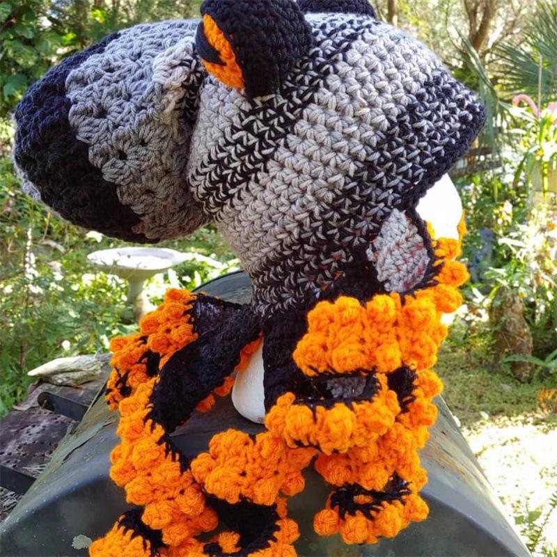 Новая вязаная крючком клоунская шляпа ручной работы — фото 18