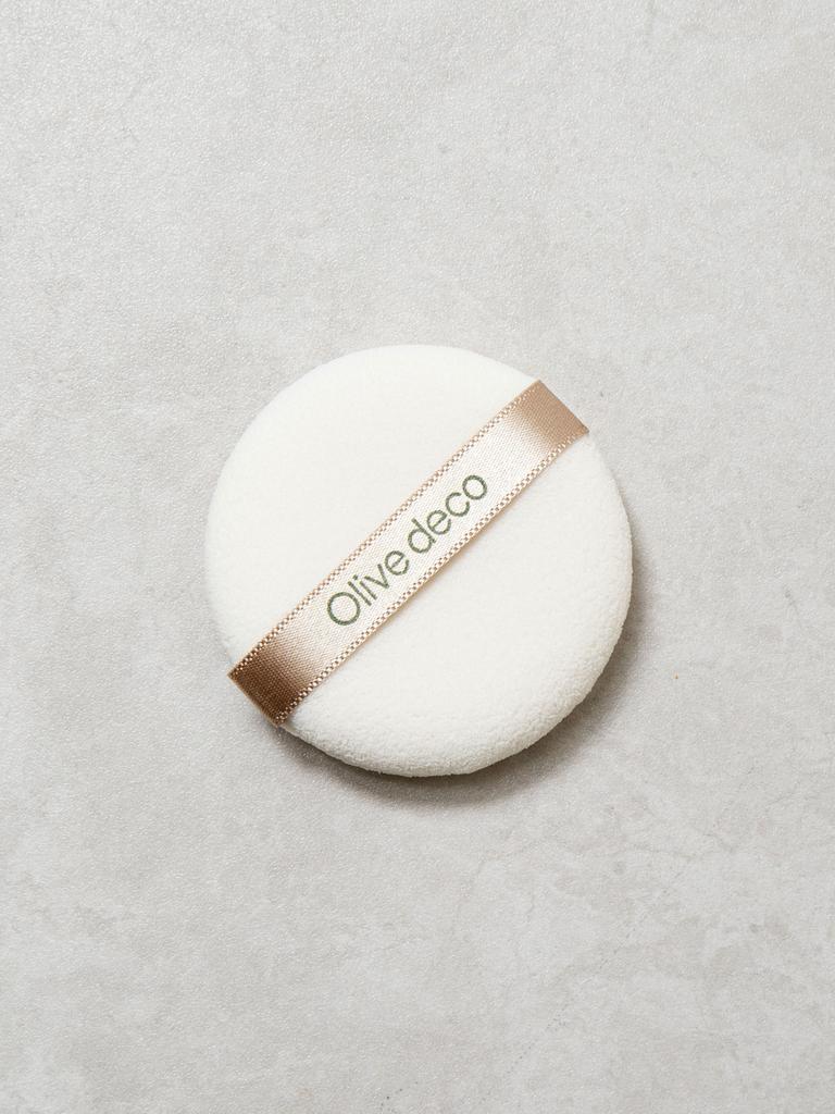 Olive Deco Round Karon Makeup Puff (65mm)