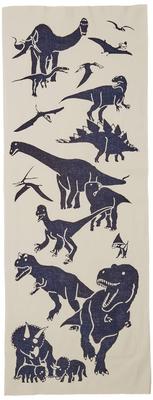 Maruzen Tenugui Dinossauro 726 Chū-sen 37×98cm