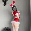 Sex Underwear Christmas Bunny C Uniform Velvet Skirt Set Performance Costume Winter