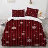 Plaid Duvet Cover Queen Bedding Set for Boys Girls Kids Women Men Modern Geometric Colourful Grid Plaid Polyester Comforter Set