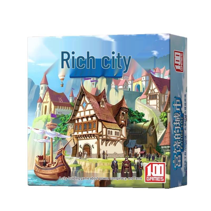 Rich City Enhanced Edition: Classic Adult Multiplayer Board Game