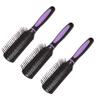3PCS 9 Row Styling Brush Scalp Massage Vent Hair Brush for Detangling Shaping and Defining Curls