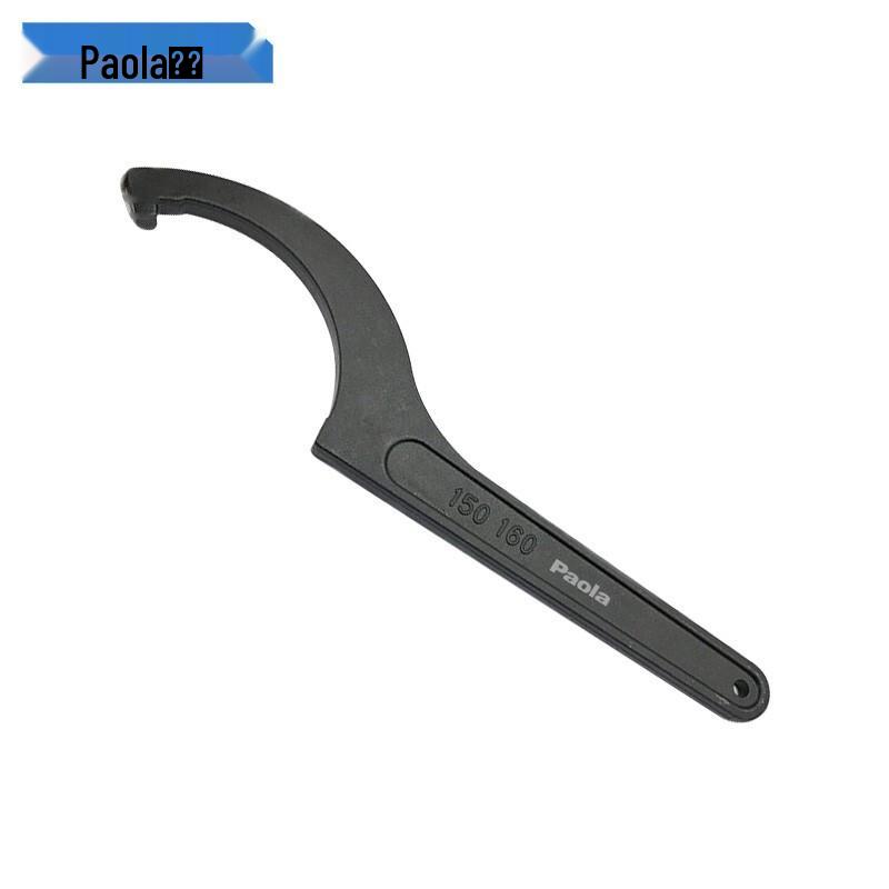 Crescent Hook Wrench for Round Nuts