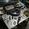 6.7L Maintenance Engine Ventilation Kit with Flexible Hose, Black Finished Metal Adapters, Sealing Hardware and Installation Parts
