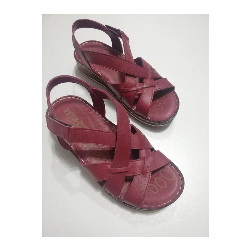 Женские кожаные сандалии Новые летние удобные дышащие повседневные ...