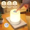 3 Color Touch Night Lamp Usb Charging Night Light Night Ambient Light Bedroom Bedside Lamp Home Decoration Child Night Lamp