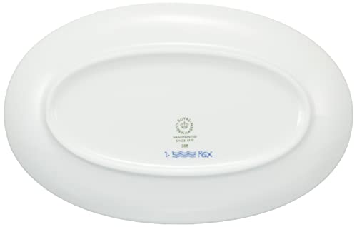 [Officially Imported] Royal Copenhagen Blue Fluted Plain Oval Dish, 23.5cm, Wedding Gift, Product Number 1016759