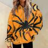 Women's Casual Fashion Print Long Sleeve Pullover Hoodies Sweatshirts