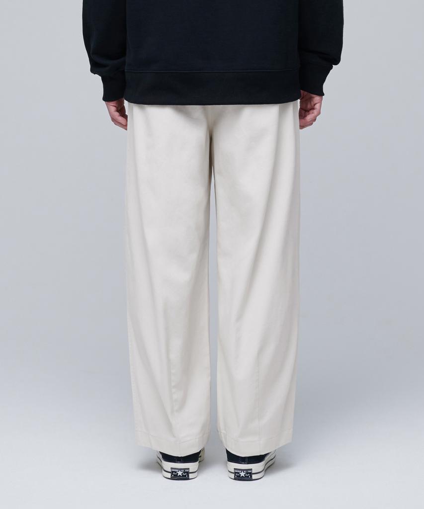 MUSINSA STANDARD Cotton Wide Balloon Pants [Cream]