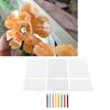 14pcs Two Sides Pre Cut Heat Shrink Paper Stability Glossy Frosted Shrink Plastic Sheet BOPS Shrinky Paper Kit Craft Kits