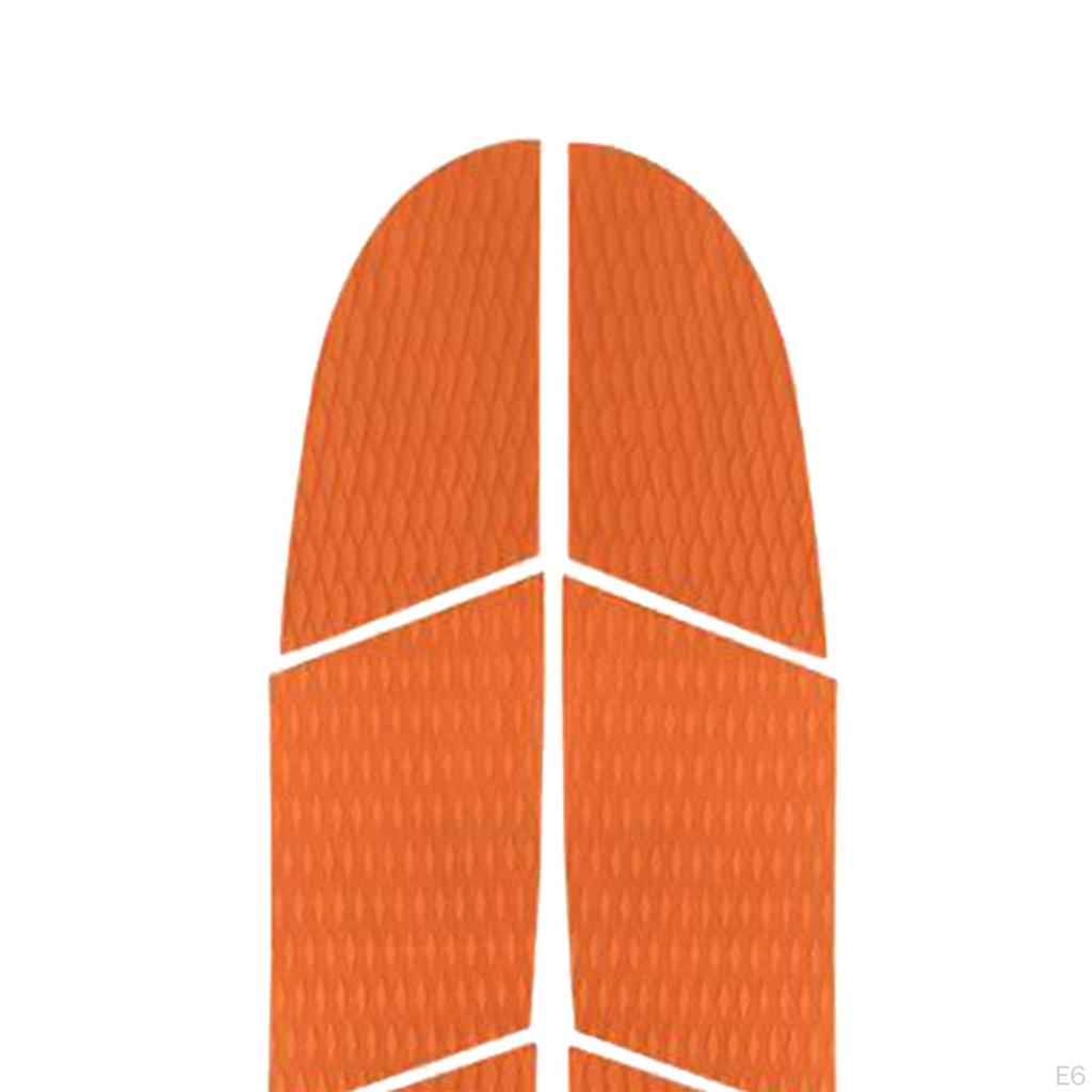 8Pcs Surfboard Traction Pad Deck Tail Pads Surf for Skimboards