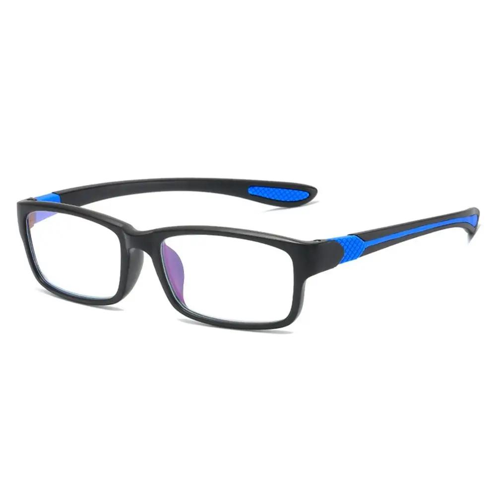 Lunettes de lecture hommes femmes sport anti-lumière bleue lunettes de lecture noir rouge monture TR90 lunettes de presbytie +100 à +400 lunettes