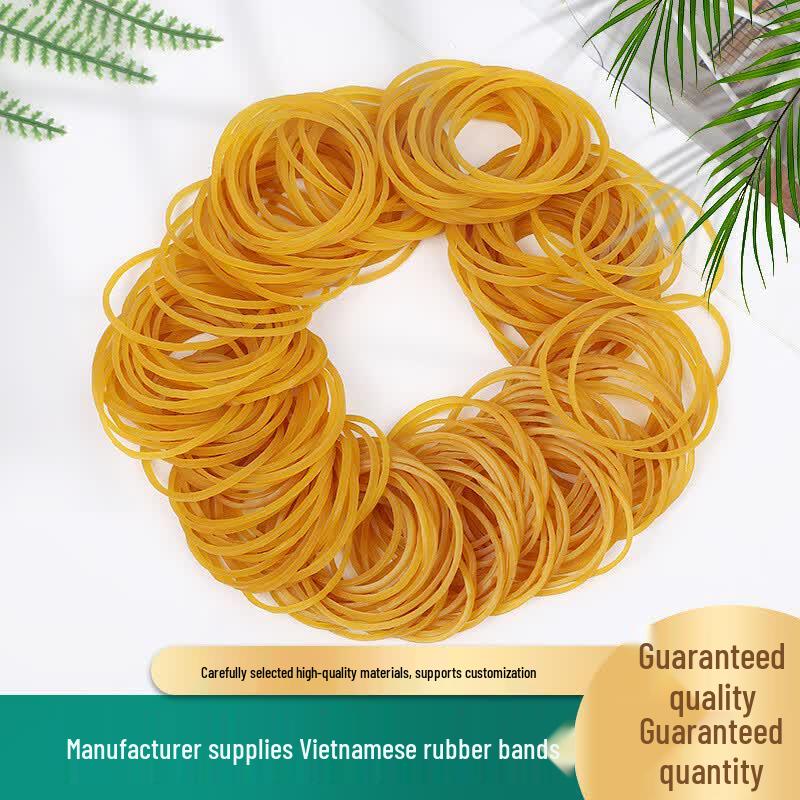 Durable Yellow Vietnamese Rubber Bands